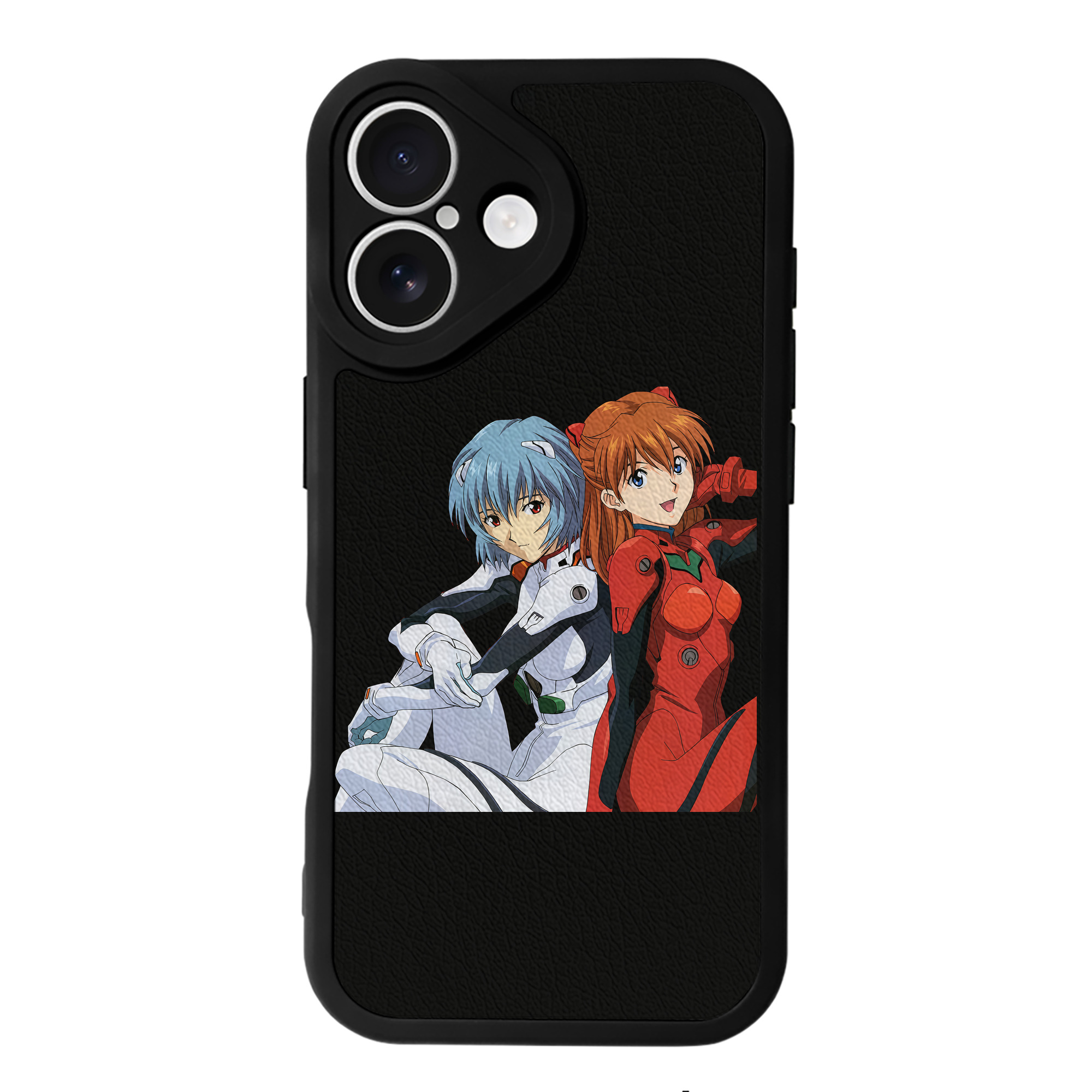 （画像用） EVA 新世紀エヴァンゲリオン 【iPhone 16シリーズ対応】シリコンスマホケース（レザー調） 材質：シリコン
